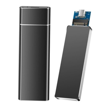 SSD-бокс M.2 NVMe PCIe/NGFF USB-корпус емкостью 2 ТБ с кабелем C-A