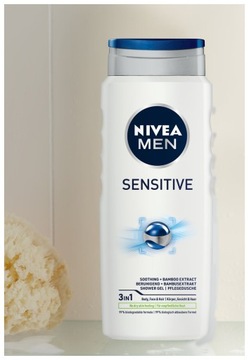 NIVEA MEN Żel pod prysznic Sensitive PRO 500ml x4