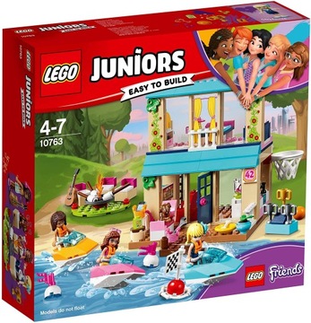 LEGO JUNIORS 10763 Domek nad jeziorem Stephanie