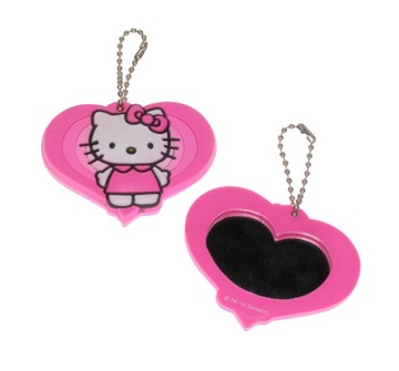 Brelok z lusterkiem zawieszka Hello Kitty 6x4,5 cm