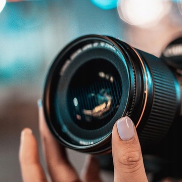 Filtr Blue Rainbow Streak Filtr efektów