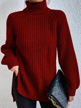 Oversized Knitted Sweater Women Autumn Winter Casu