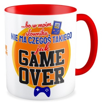 Kubek prezent GAMER GRACZ Player Nie ma Game over
