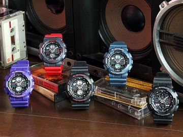 Zegarek meski Casio G-Shock GA-140 stoper timer alarm +Box + Grawer gratis