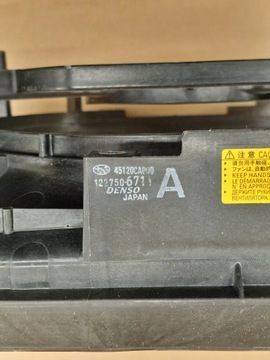 POUZDRO VENTILÁTORŮ TOYOTA GT86 GT-86 SUBARU BRZ