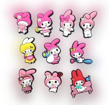 HELLO KITTIE PINS 10 булавок MY MELODY 1