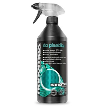 NANOMAX PŁYN DO PLASTIKU OBUDÓW RTV I AGD ORAZ ZABAWEK 1 L
