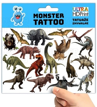 МОЮЩИЕСЯ ВРЕМЕННЫЕ ТАТУ ДЛЯ ДЕТЕЙ ДЕТСКИЕ ДИНОЗАВРЫ ОРИГИНАЛЬНЫЕ ДИЗАЙНЫ