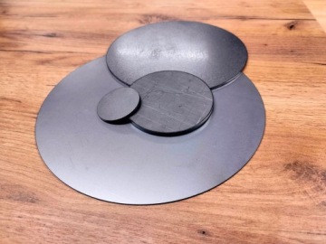 BLACHA STALOWA OKRĄGŁA Formatka 5MM - FI 250 MM