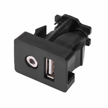 РАЗЪЕМ USB AUX 3,5 ММ, УДЛИНИТЕЛЬ 103 СМ