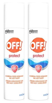OFF PROTECY SPRAY NA KOMARY i INSEKTY 2x100ml