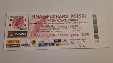 ARKA GDYNIA - WISŁA KRAKÓW POLKOWICE GORZÓW 06-03-2010 FINAŁ PP KOSZYKÓWKA