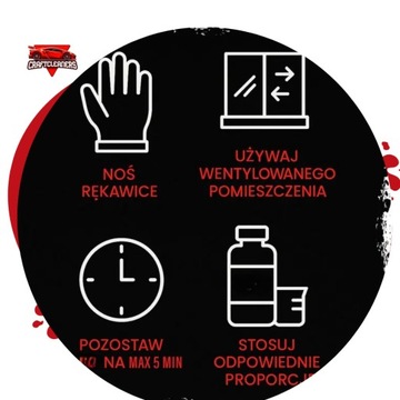 Różowa Piana do Usuwania Mocnych Zabrudzeń - Żrąca Landryna Craft Cleaners