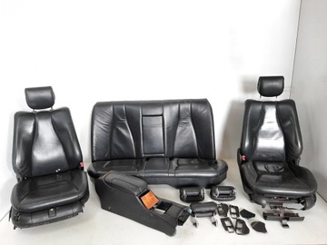 MERCEDES S KLASA W220 S430 99R FOTELE PRZOD KANAPA TYL PODLOKIETNIK KPL