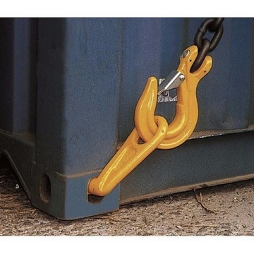 КОНТЕЙНЕРНЫЙ КРЮК 12,5 Т L-левый SEA CONTAINER HITCH Сертификат CE