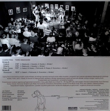 BLACK DOG Третий альбом Obsession