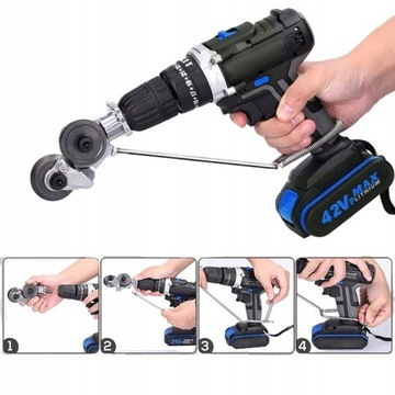 ADAPTER KOŃCÓWKA NA WIERTARKĘ DO CIĘCIA BLACHY