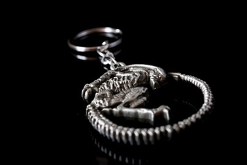 Брелок Alien Nostromo Alien vs Predator металлический PL