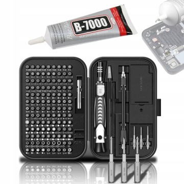 Montážní Lepidlo B7000 110 ml Sada 130 Nástrojů Pro Výměnu Rychlé Obrazovky