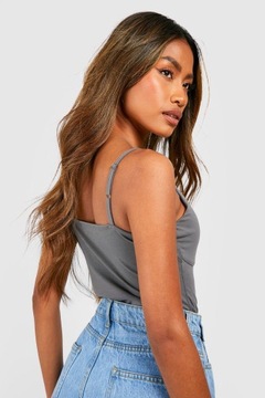 3F1A01 P28 БОДИ BOOHOO PLUS В ФИОЛЕТОВУЮ ПОЛОСКУ 5XL