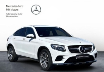 Mercedes GLC C253 Coupe 2.0 300 245KM 2018 Mercedes-Benz GLC SalonPL AMG Line Kamera360 Pneumatyka Integracja smartfo, zdjęcie 6
