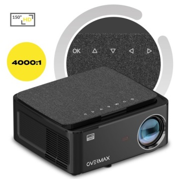 ПОРТАТИВНЫЙ МИНИ-ПРОЕКТОР FULL HD 4K 2,2 кг + КАБЕЛЬ HDMI Android 9.0