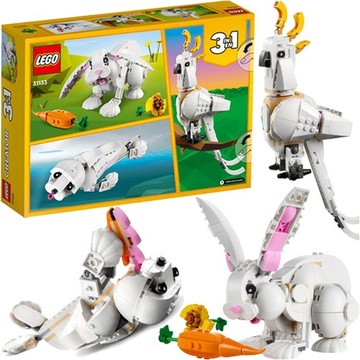 LEGO CREATOR 3IN1 31134 «Космический шаттл» + LEGO 31133 ПОДАРОЧНЫЙ НАБОР «КРОЛИК»