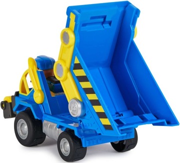 Щенячий патруль RUBBLE & CREW Wheeler СИНИЙ САМОСВАЛ СТРОИТЕЛЬНАЯ АВТОМОБИЛЬ +ФИГУРА