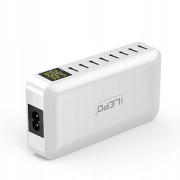 SMART USB CHARGER 50W 8A, 8 PORTS