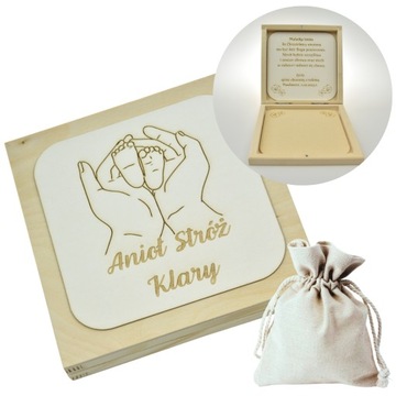 Сувенир Первого Причастия с гравировкой Ангела