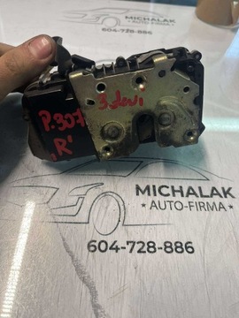 307 05R ZÁMEK DVEŘE PRAVÝ PŘEDNÍ 6PIN
