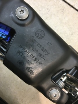 KLAMKA WEWNĘTRZNA PRZÓD KOMPLET TOURAN I 1T0837197A 1T0837198A