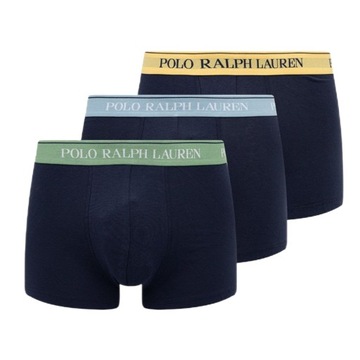 POLO RALPH LAUREN BOKSERKI MĘSKIE 3-PACK TRUNK S