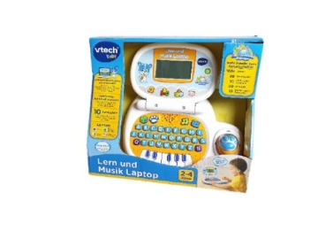 Ноутбук розвивальний VTech 80-139504 синій музичний для дітей (після повернення)