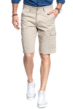 Męskie szorty jeansowe Wrangler CARGO SHORTS W29