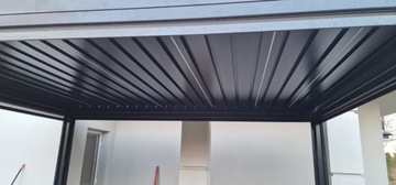 -10% Wyprzedaż Sezonowa Pergola Ogrodowa 3x3 Zadaszenie Tarasu Lamele