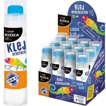 Kidea KLEJ W PŁYNIE KRYSTALICZNY transparentny 125ml