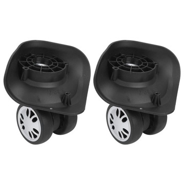 2 ШТ. ЧАСТЬ КОЛЕСА ЧЕМОДАНА, ОБСЛУЖИВАНИЕ БАГАЖА, РЕМОНТНЫЕ ЧАСТИ, ЧЕРНЫЙ