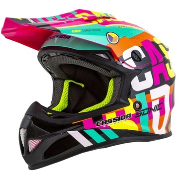 ДЕТСКИЙ ШЛЕМ CASSIDA CROSS ОЧКИ SONI YS