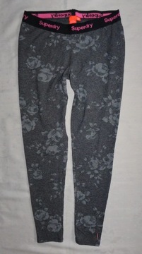 Legginsy SUPERDRY z wzorem 164 cm r. S/M (36/38)