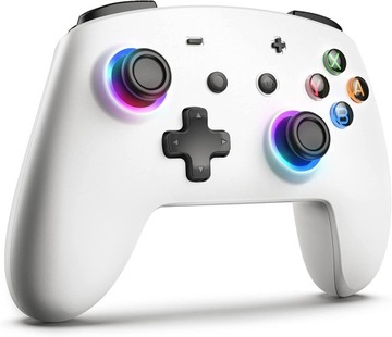 Pad bezprzewodowy, przewodowy do konsoli Nintendo Switch biały