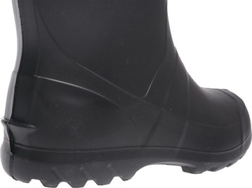 czarny 39 KALOSZE DAMSKIE KRÓTKIE PIANKOWE OGRODOW