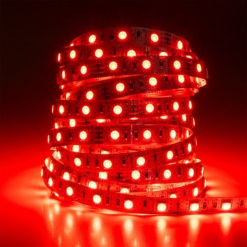 СВЕТОДИОДНАЯ ЛЕНТА SMD 5050 RGB ЦВЕТНАЯ СИЛА 5М + ДИСТАНЦИОННЫЙ