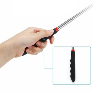 ТЕЛЕСКОПИЧЕСКОЕ КОНТРОЛЬНОЕ ЗЕРКАЛО НА СОЕДИНЕНИИ, ПОДСВЕТКА СВЕТОДИОДНЫМИ ДИОДАМИ 88 СМ