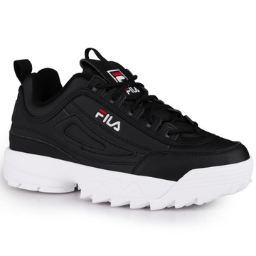 Buty męskie sportowe Fila DISRUPTOR LOW BLACK