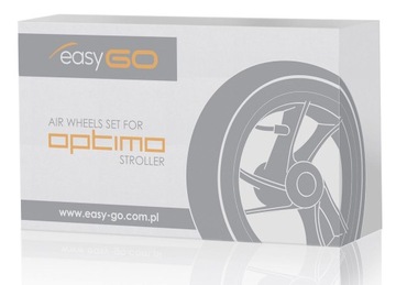 Надувные колеса для коляски EasyGo Optimo.