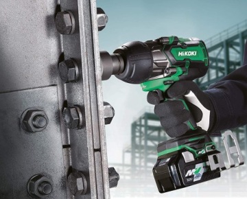 Гайковерт ударный 3/4 1100 Нм 36 В 2 аккумулятора WR36DAWRZ HiKOKI