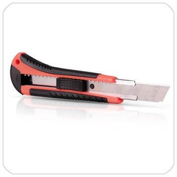 НОЖ ДЛЯ РЕЗКИ ОБОЕЙ + 10 ЛЕЗВИЙ 18 ММ