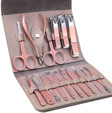 LEIPPLE ZESTAW PRZYBORNIK DO PAZNOKCI MANICURE UK