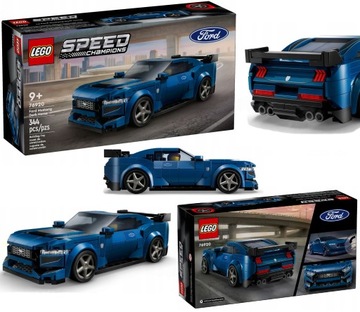 LEGO SPEED CHAMPIONS 76920 SPORTS FORD MUSTANG DARK HORSE